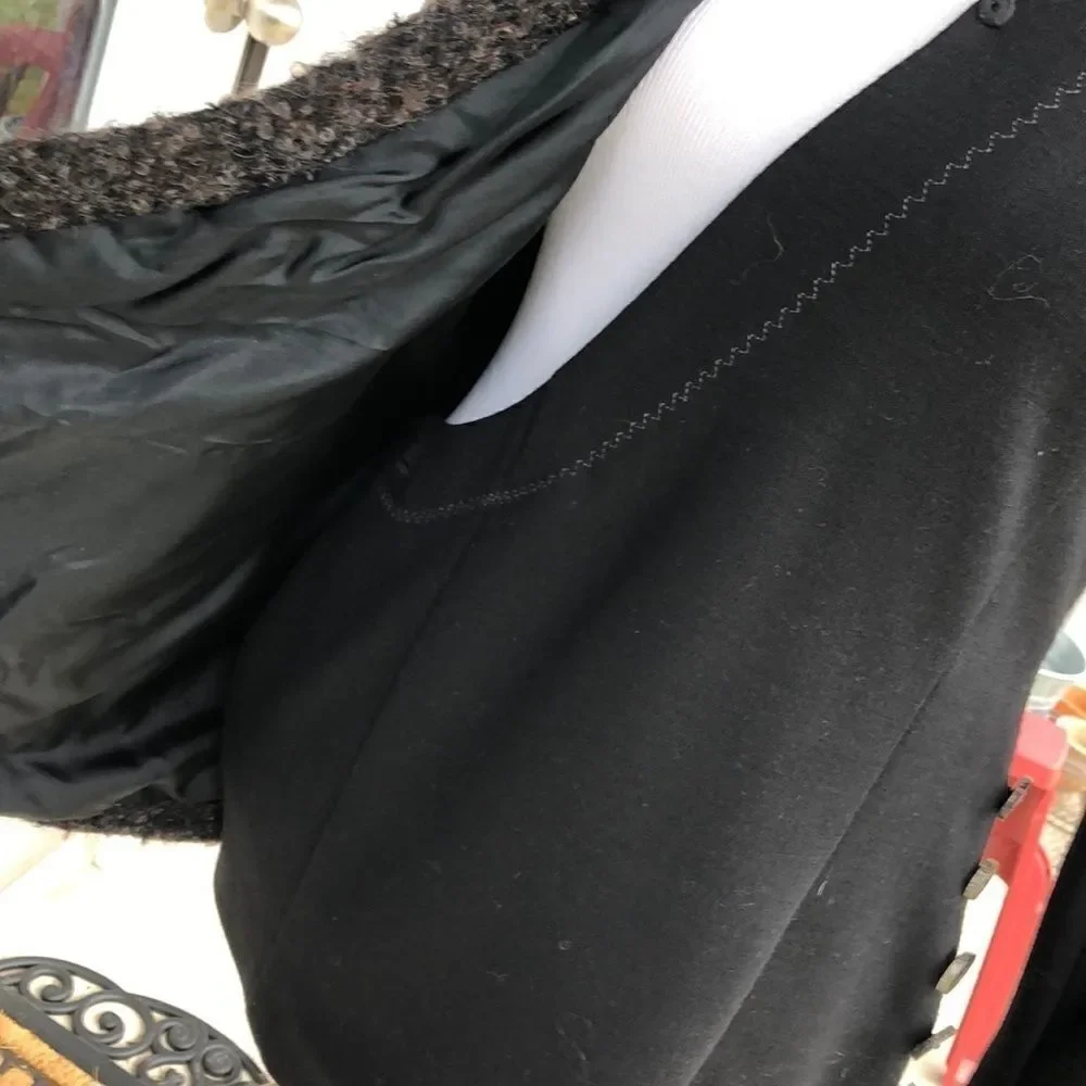 Vintage Y2K O k W  Wool/Viscose Blend Power Jacket